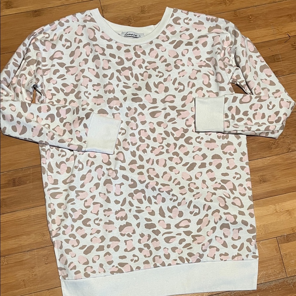 Leopard Print Sweatshirt